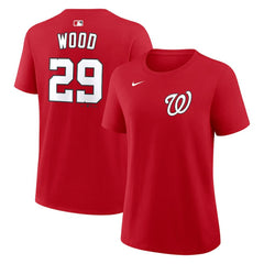 James Wood Washington Nationals Nike Women's Name & Number T-Shirt - Red T-shirts