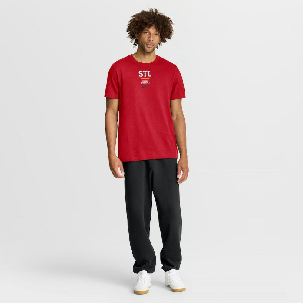 St. Louis Cardinals Nike City Connect 2-Hit T-Shirt - Red T-shirts