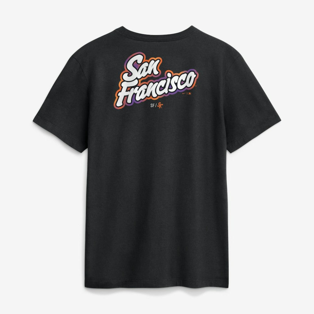 San Francisco Giants Nike City Connect 2-Hit T-Shirt - Black T-shirts
