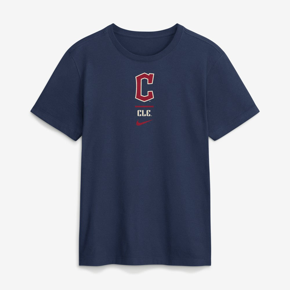 Cleveland Guardians Nike City Connect 2-Hit T-Shirt - Navy T-shirts