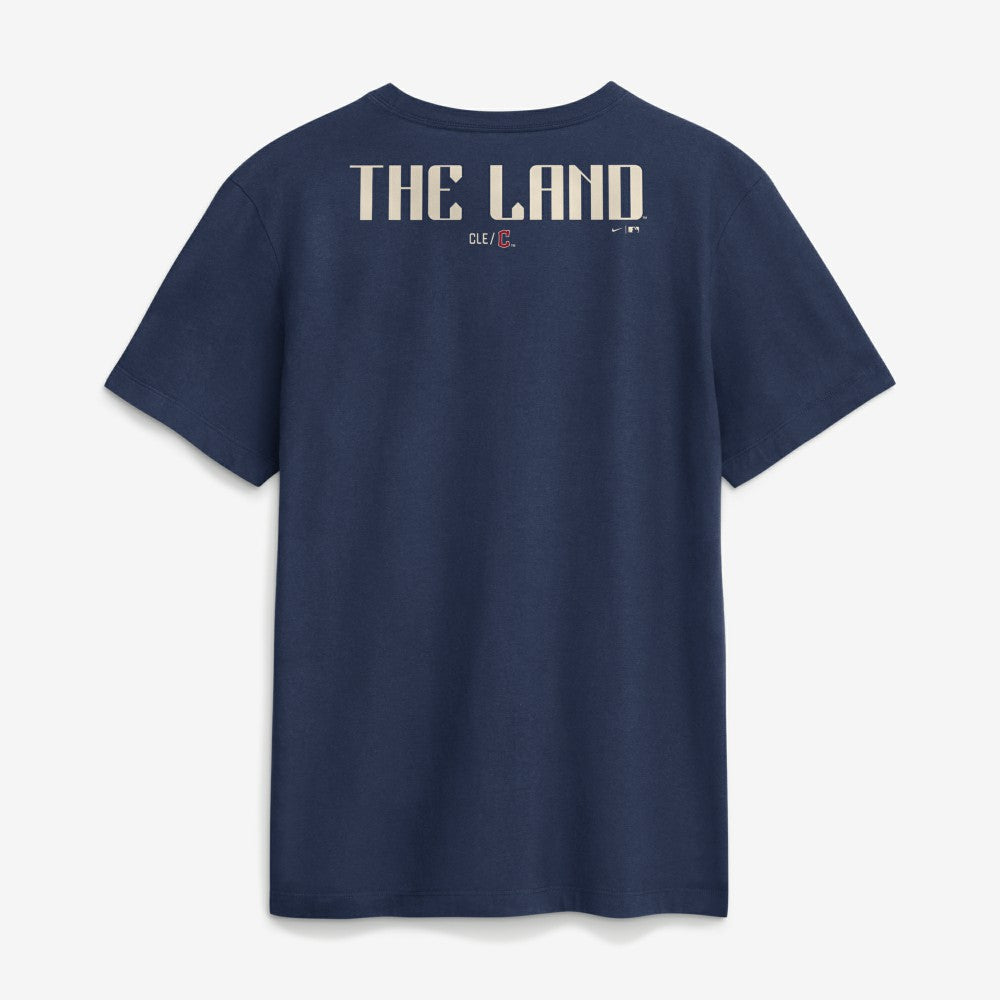 Cleveland Guardians Nike City Connect 2-Hit T-Shirt - Navy T-shirts