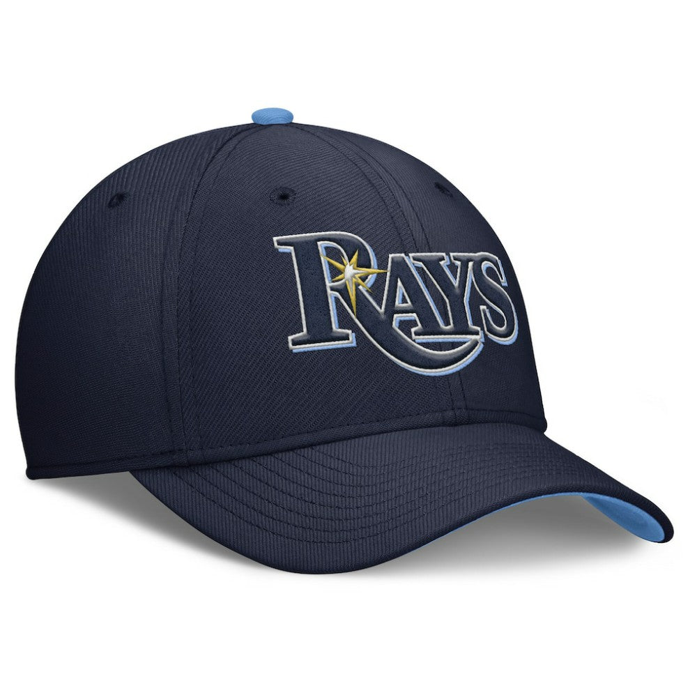 Tampa Bay Rays Nike Primetime Rise Dri-FIT Flex Hat - Navy Hats