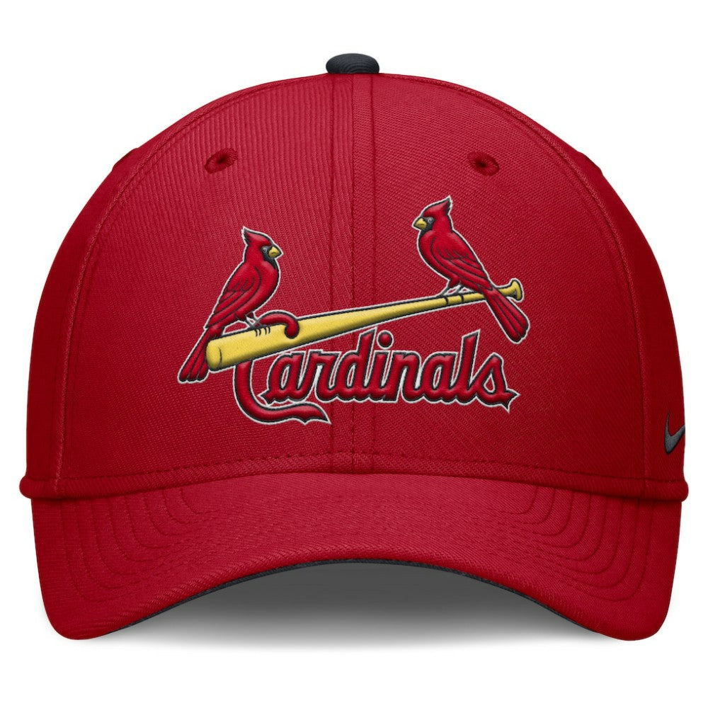 St. Louis Cardinals Nike Primetime Rise Dri-FIT Flex Hat - Red Hats