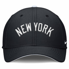 New York Yankees Nike Primetime Rise Dri-FIT Flex Hat - Navy Hats