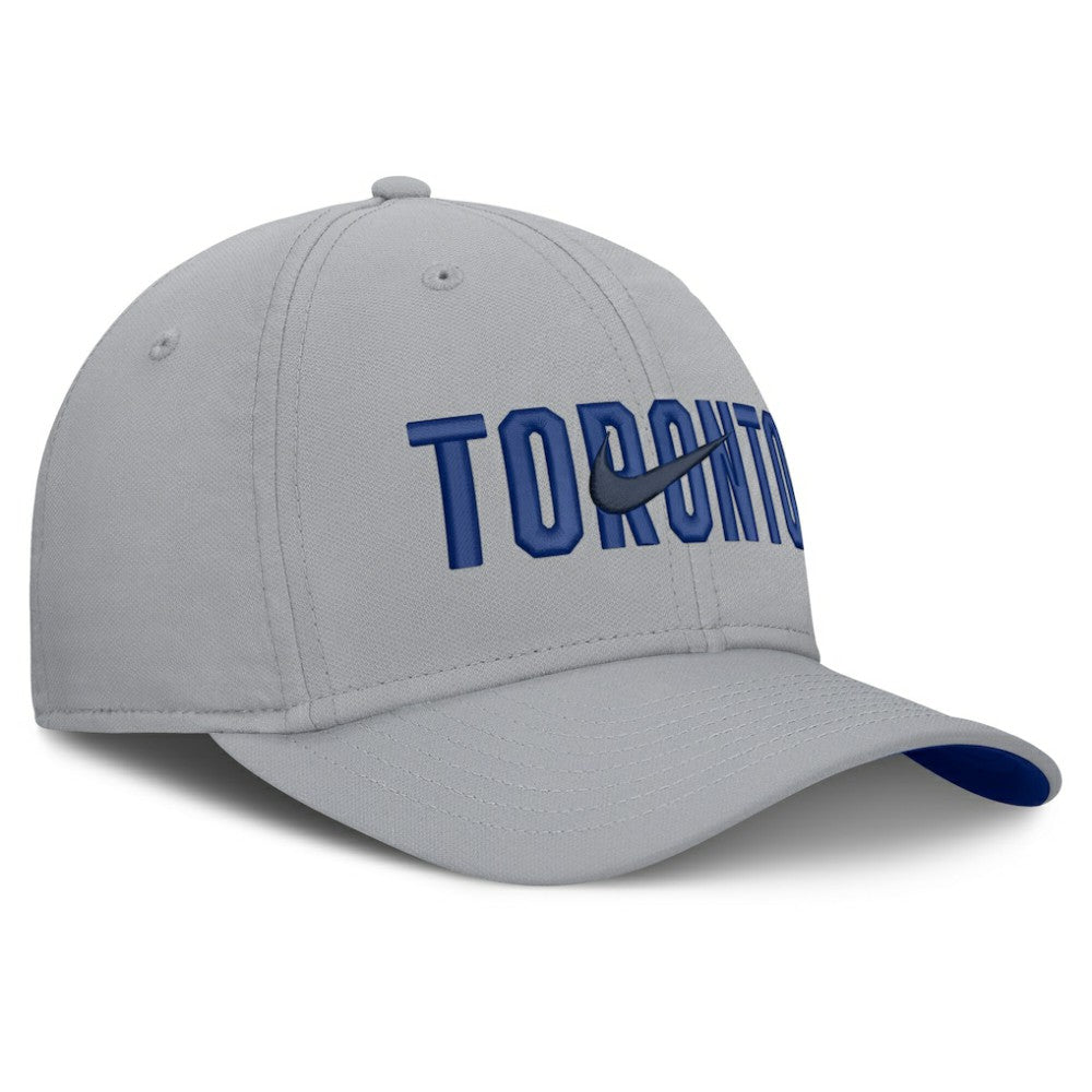Toronto Blue Jays Nike Primetime Rise Dri-FIT Flex Hat - Gray Hats