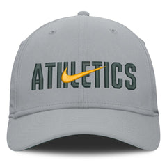 Athletics Nike Primetime Rise Dri-FIT Flex Hat - Gray Hats