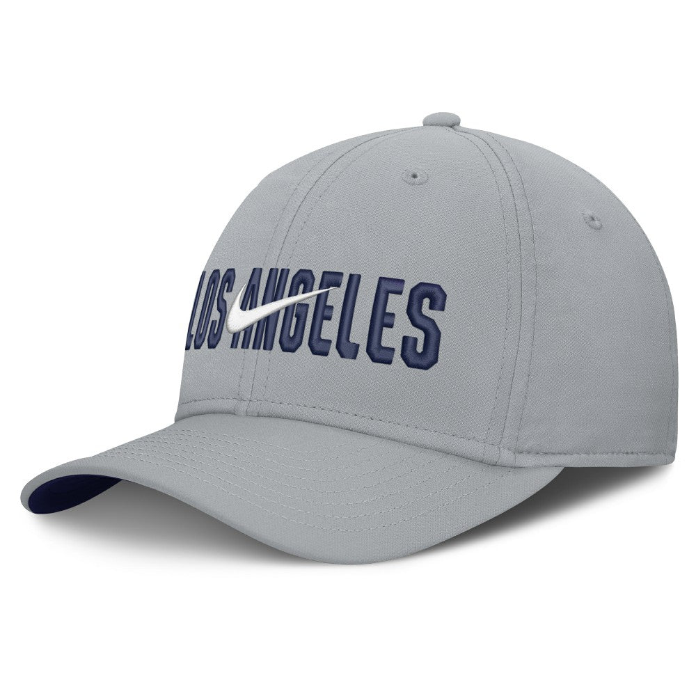 Los Angeles Dodgers Nike Primetime Rise Dri-FIT Flex Hat - Gray Hats