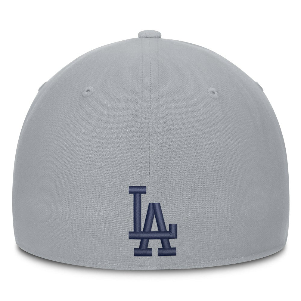 Los Angeles Dodgers Nike Primetime Rise Dri-FIT Flex Hat - Gray Hats