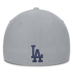 Los Angeles Dodgers Nike Primetime Rise Dri-FIT Flex Hat - Gray Hats