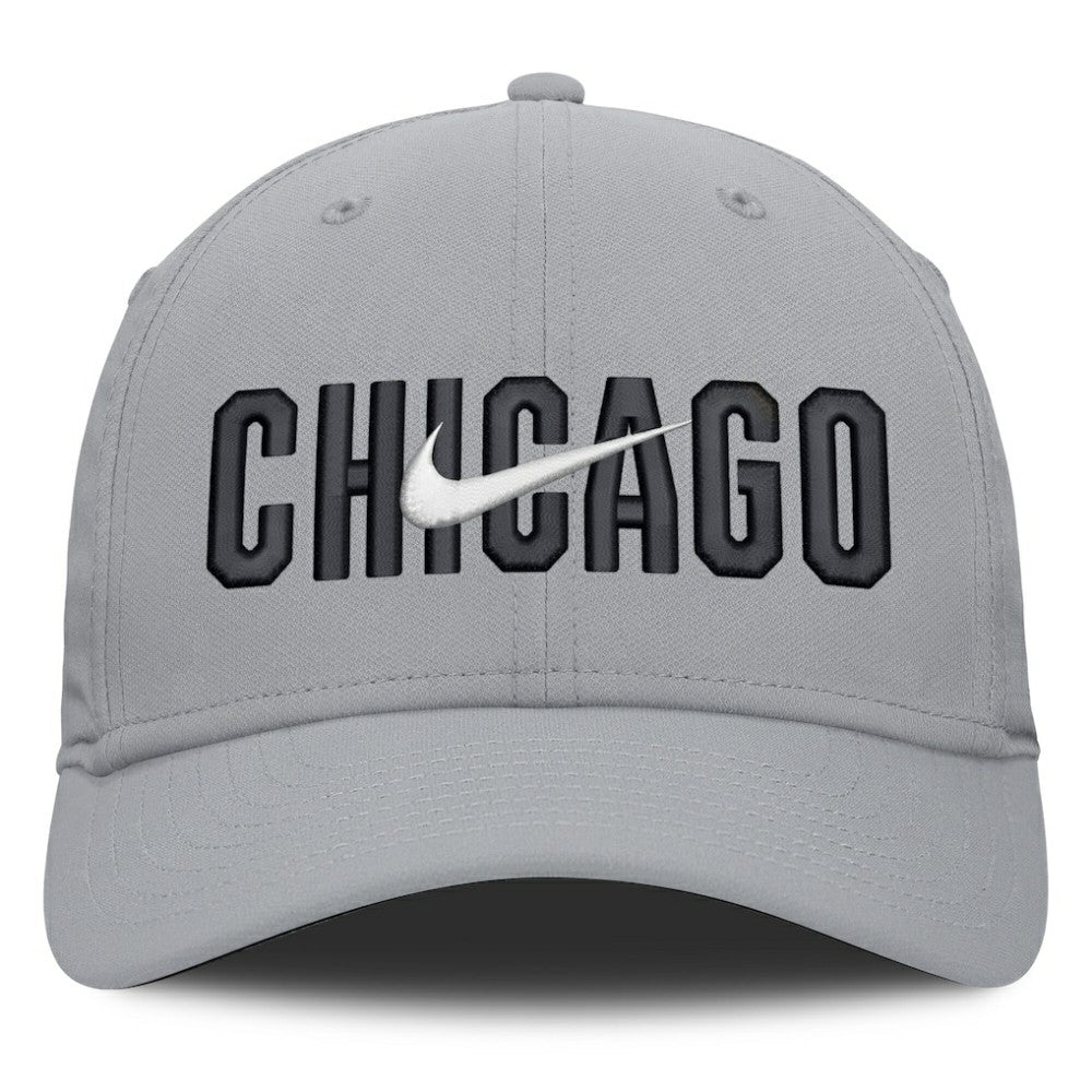 Chicago White Sox Nike Primetime Rise Dri-FIT Flex Hat - Gray Hats