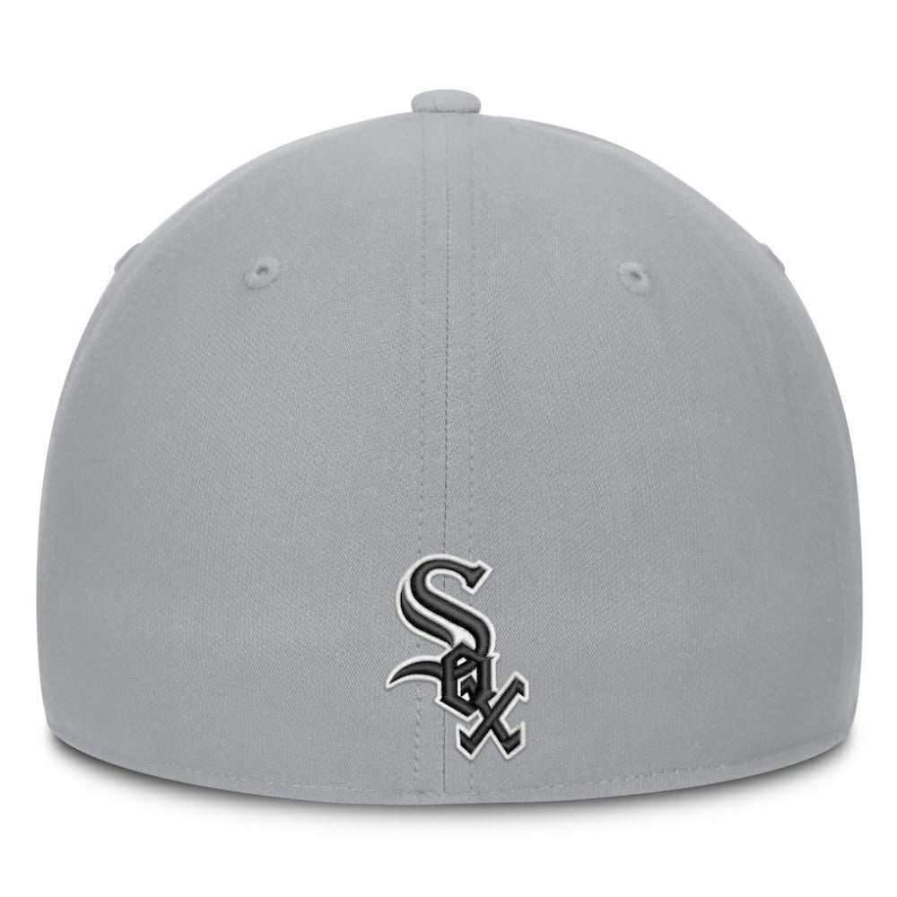 Chicago White Sox Nike Primetime Rise Dri-FIT Flex Hat - Gray Hats