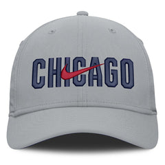 Chicago Cubs Nike Primetime Rise Dri-FIT Flex Hat - Gray Hats
