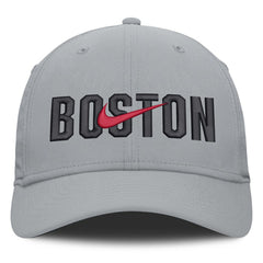 Boston Red Sox Nike Primetime Rise Dri-FIT Flex Hat - Gray Hats