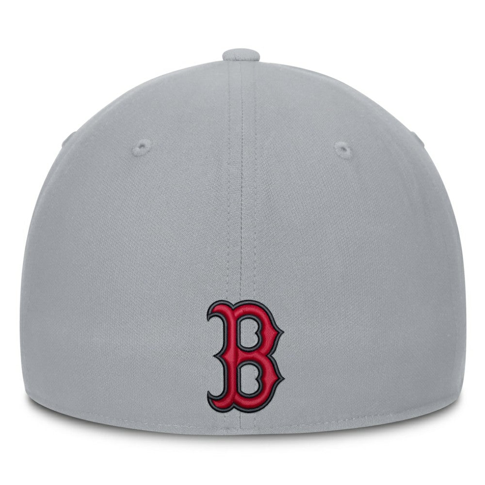 Boston Red Sox Nike Primetime Rise Dri-FIT Flex Hat - Gray Hats