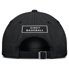 Cincinnati Reds Nike Primetime Club Adjustable Hat - Black Hats