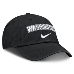 Washington Nationals Nike Primetime Club Adjustable Hat - Black Hats