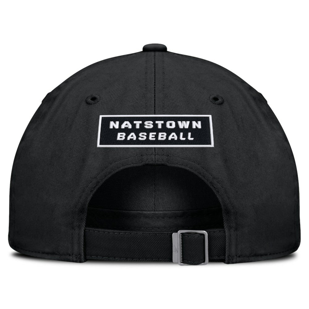 Washington Nationals Nike Primetime Club Adjustable Hat - Black Hats