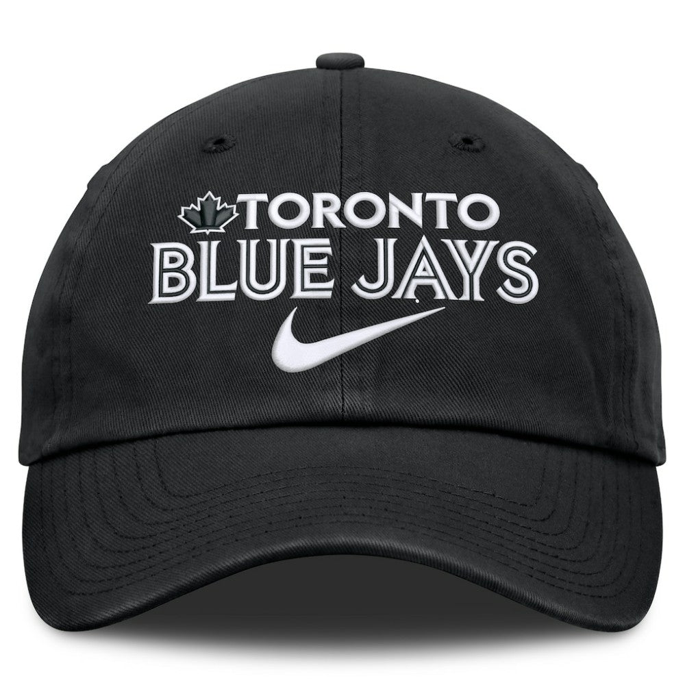 Toronto Blue Jays Nike Primetime Club Adjustable Hat - Black Hats
