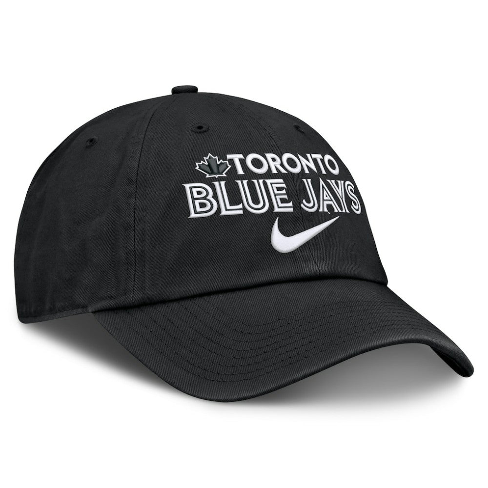 Toronto Blue Jays Nike Primetime Club Adjustable Hat - Black Hats
