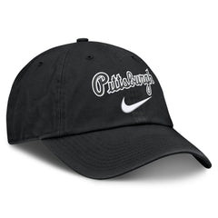 Pittsburgh Pirates Nike Primetime Club Adjustable Hat - Black Hats