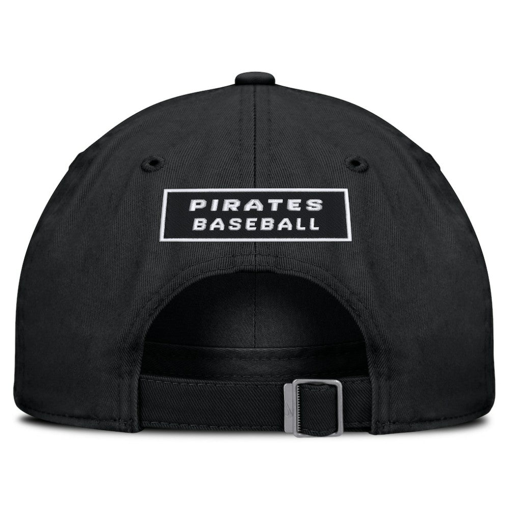 Pittsburgh Pirates Nike Primetime Club Adjustable Hat - Black Hats