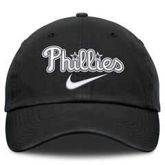 Philadelphia Phillies Nike Primetime Club Adjustable Hat - Black Hats