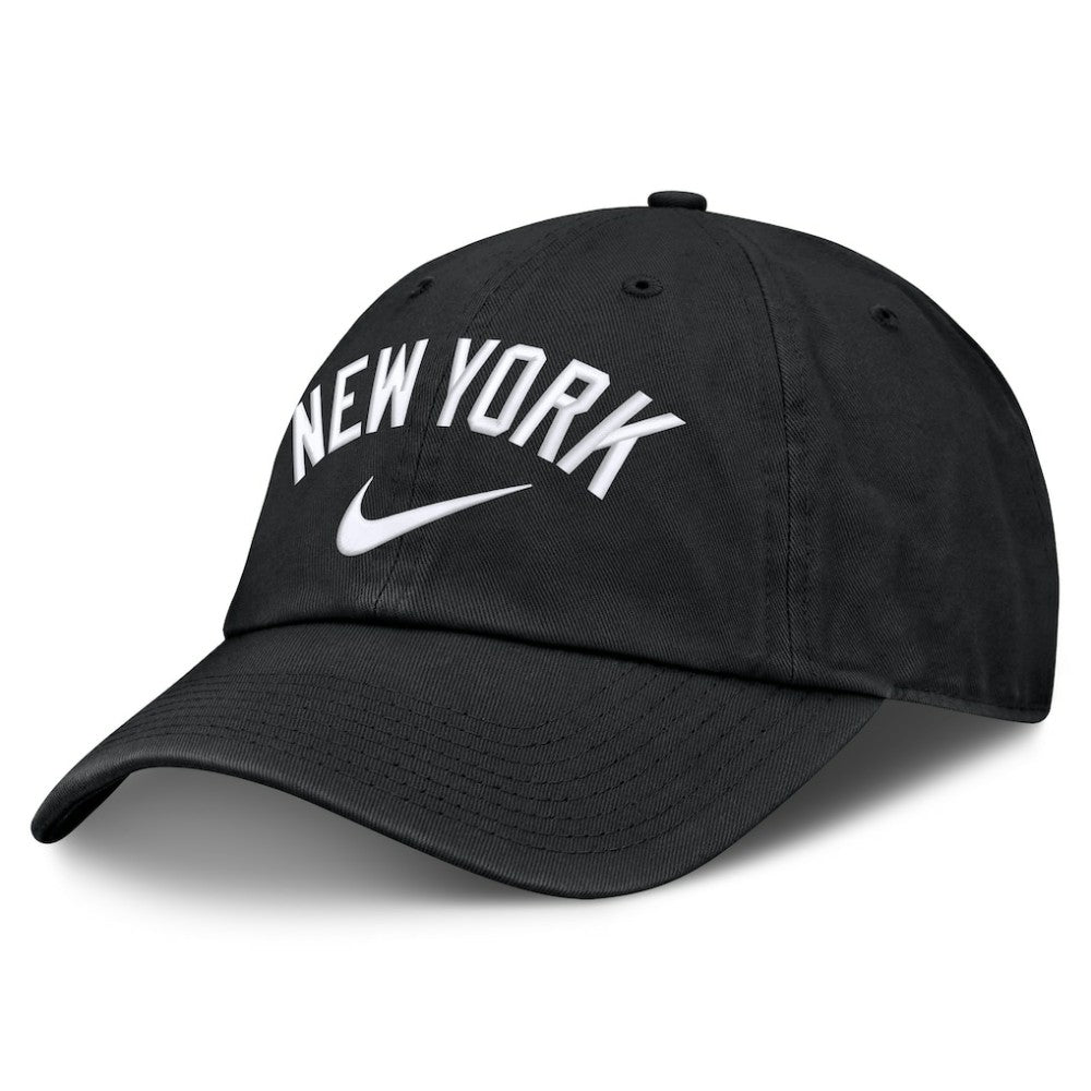 New York Yankees Nike Primetime Club Adjustable Hat - Black Hats