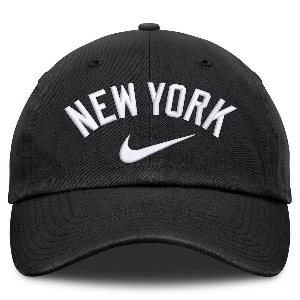 New York Yankees Nike Primetime Club Adjustable Hat - Black Hats
