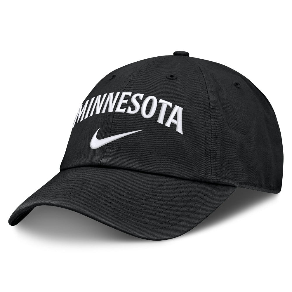 Minnesota Twins Nike Primetime Club Adjustable Hat - Black Hats