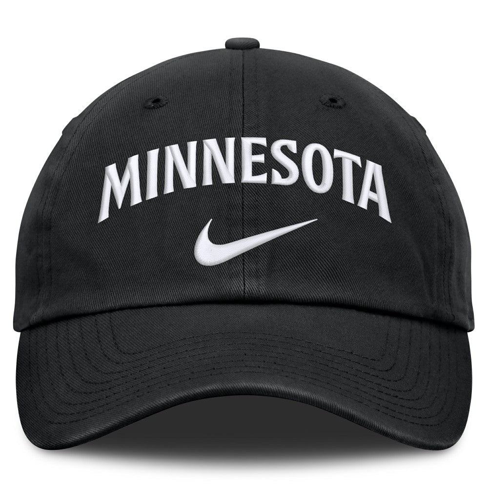 Minnesota Twins Nike Primetime Club Adjustable Hat - Black Hats