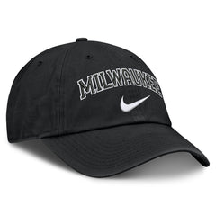 Milwaukee Brewers Nike Primetime Club Adjustable Hat - Black Hats