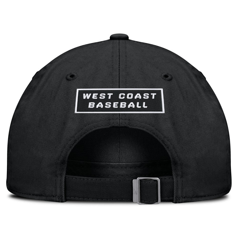 Los Angeles Dodgers Nike Primetime Club Adjustable Hat - Black Hats