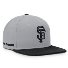 San Francisco Giants Nike Primetime Pro Dri-FIT Snapback Hat - Gray/Black Hats