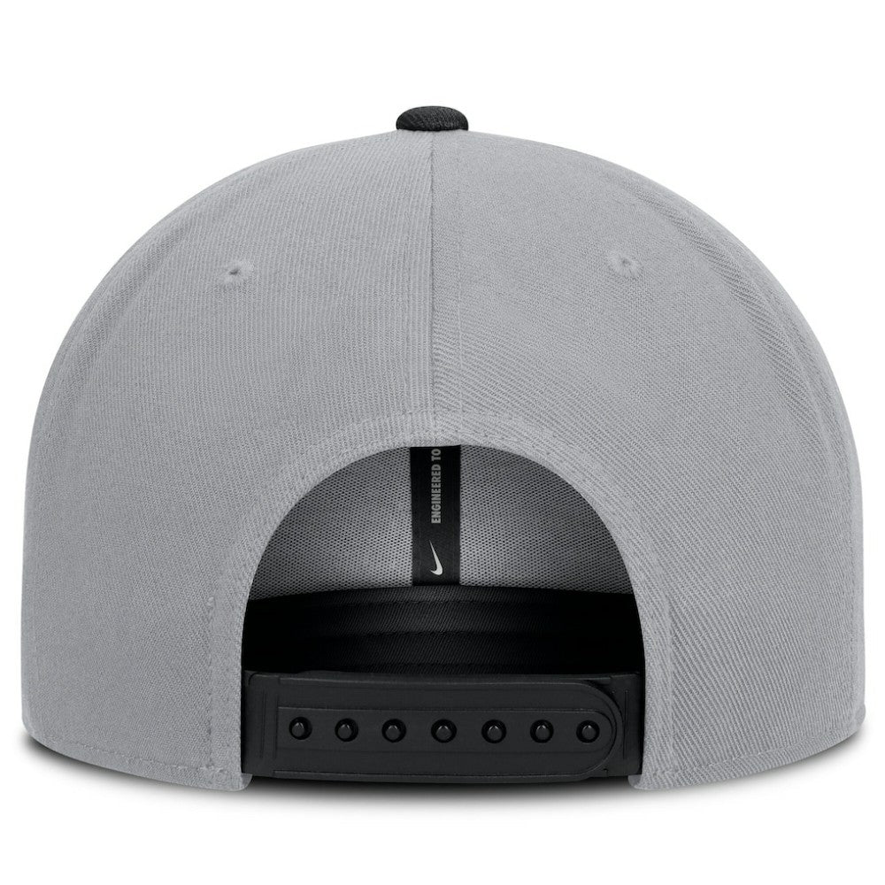 San Francisco Giants Nike Primetime Pro Dri-FIT Snapback Hat - Gray/Black Hats