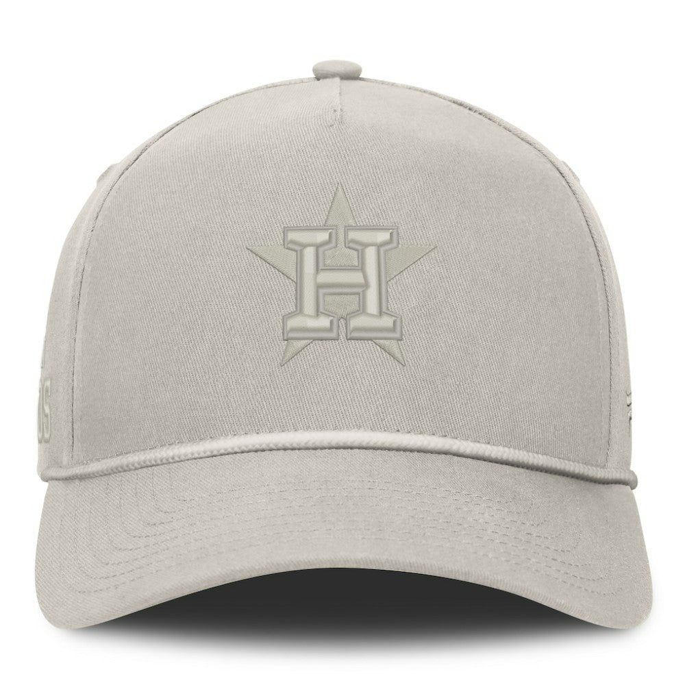 Houston Astros Fanatics Undertone A-Frame Adjustable Hat - Stone Hats