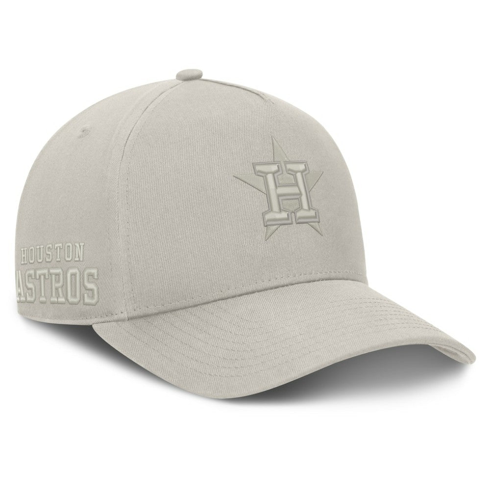 Houston Astros Fanatics Undertone A-Frame Adjustable Hat - Stone Hats