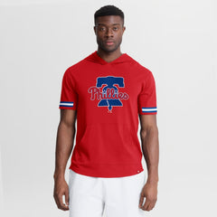 Philadelphia Phillies Fanatics Optimal Play Hooded T-Shirt - Red T-shirts