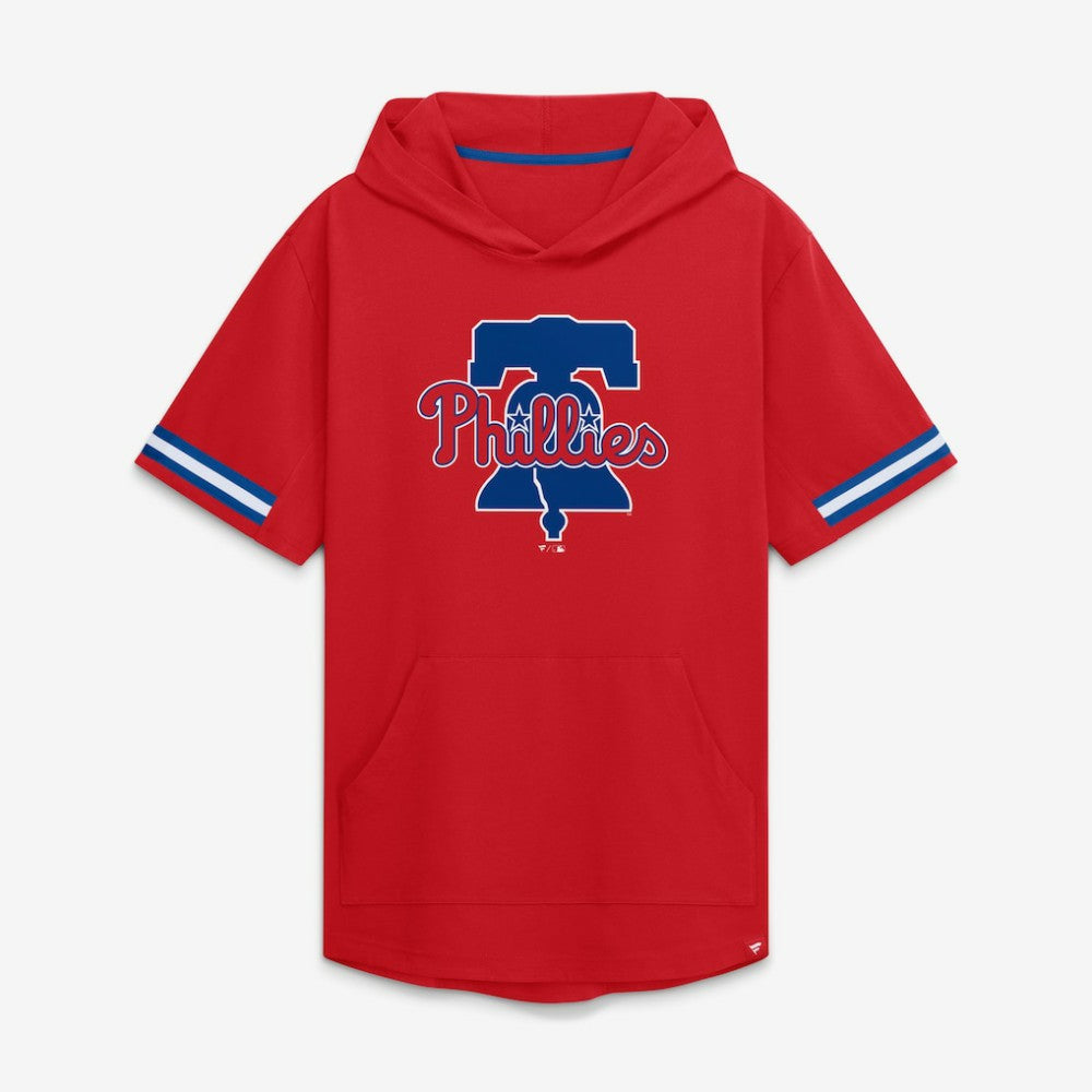 Philadelphia Phillies Fanatics Optimal Play Hooded T-Shirt - Red T-shirts