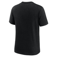 Saquon Barkley Philadelphia Eagles Player Graphic T-Shirt Heather Black