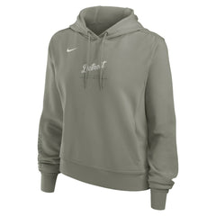 Detroit Tigers Nike Women's One Tri-Blend Dri-FIT Hoodie - Olive Hoodies