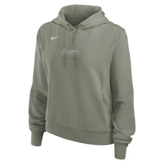 Atlanta Braves Nike Women's One Tri-Blend Dri-FIT Hoodie - Olive Hoodies