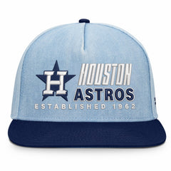 Houston Astros Fanatics Twinbill Snapback Hat - Denim Hats