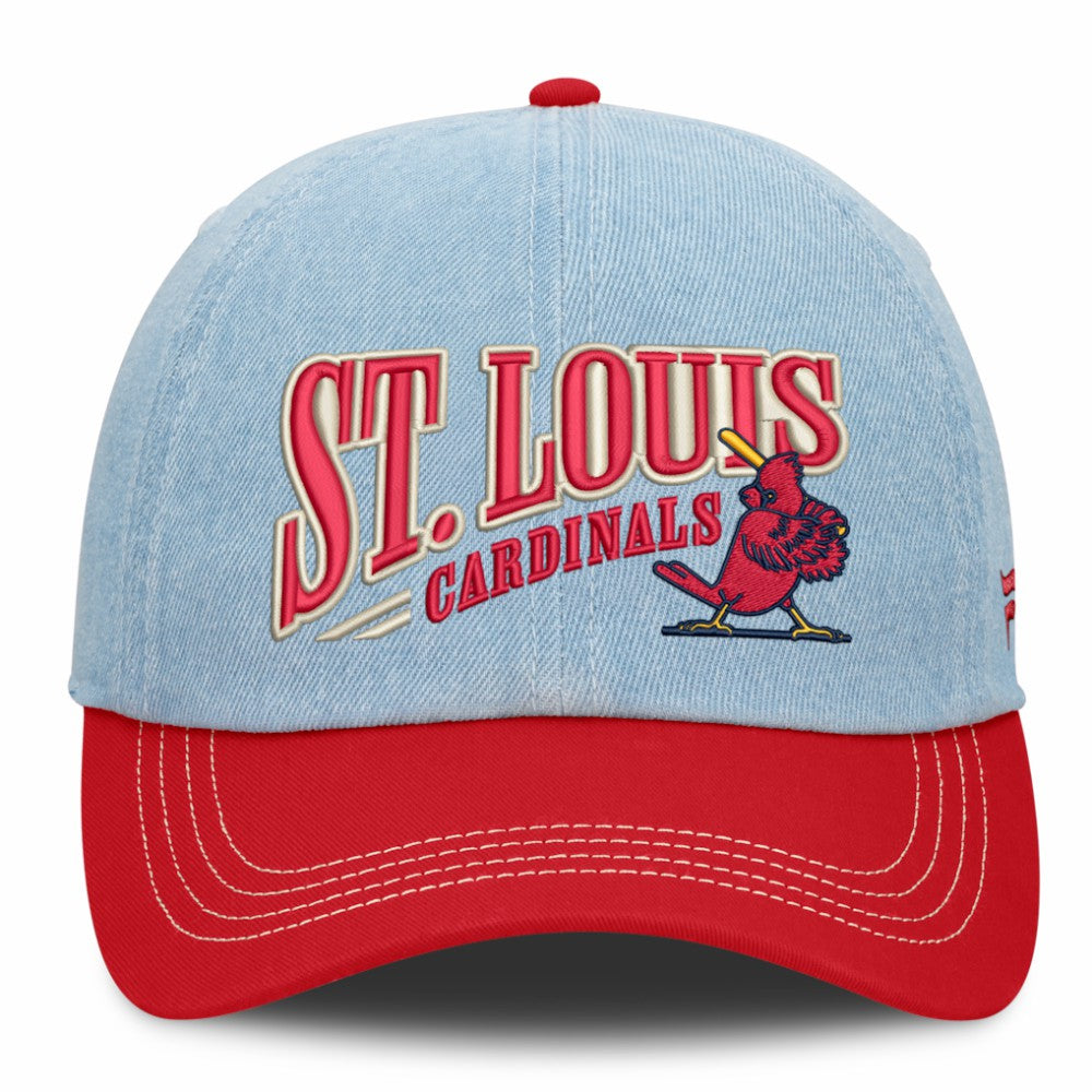 St. Louis Cardinals Fanatics Retire Adjustable Hat - Denim Hats