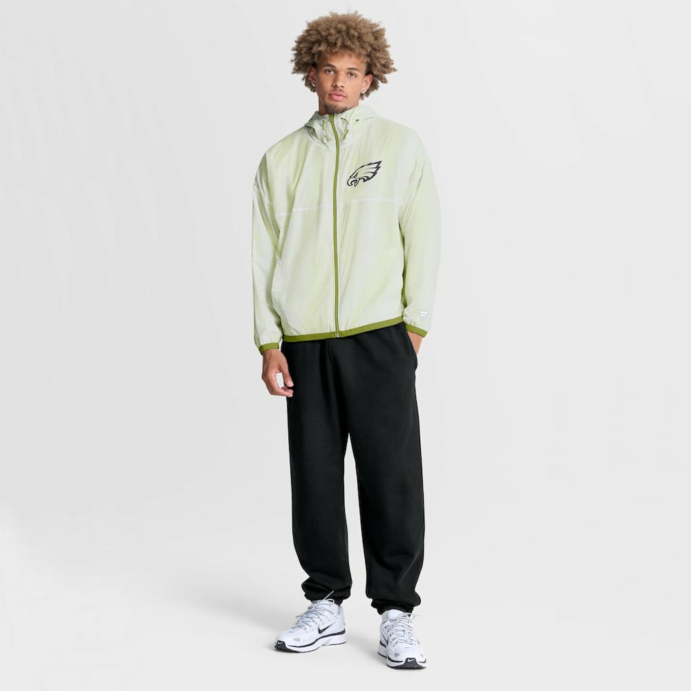 Philadelphia Eagles Type Play Down Full-Zip Jacket White