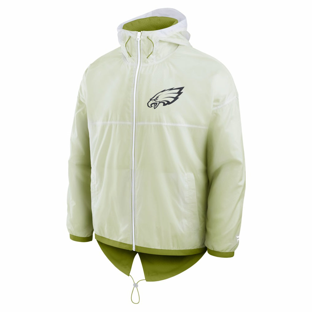 Philadelphia Eagles Type Play Down Full-Zip Jacket White