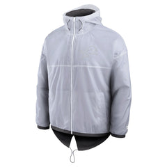 Detroit Lions Type Play Down Full-Zip Jacket White