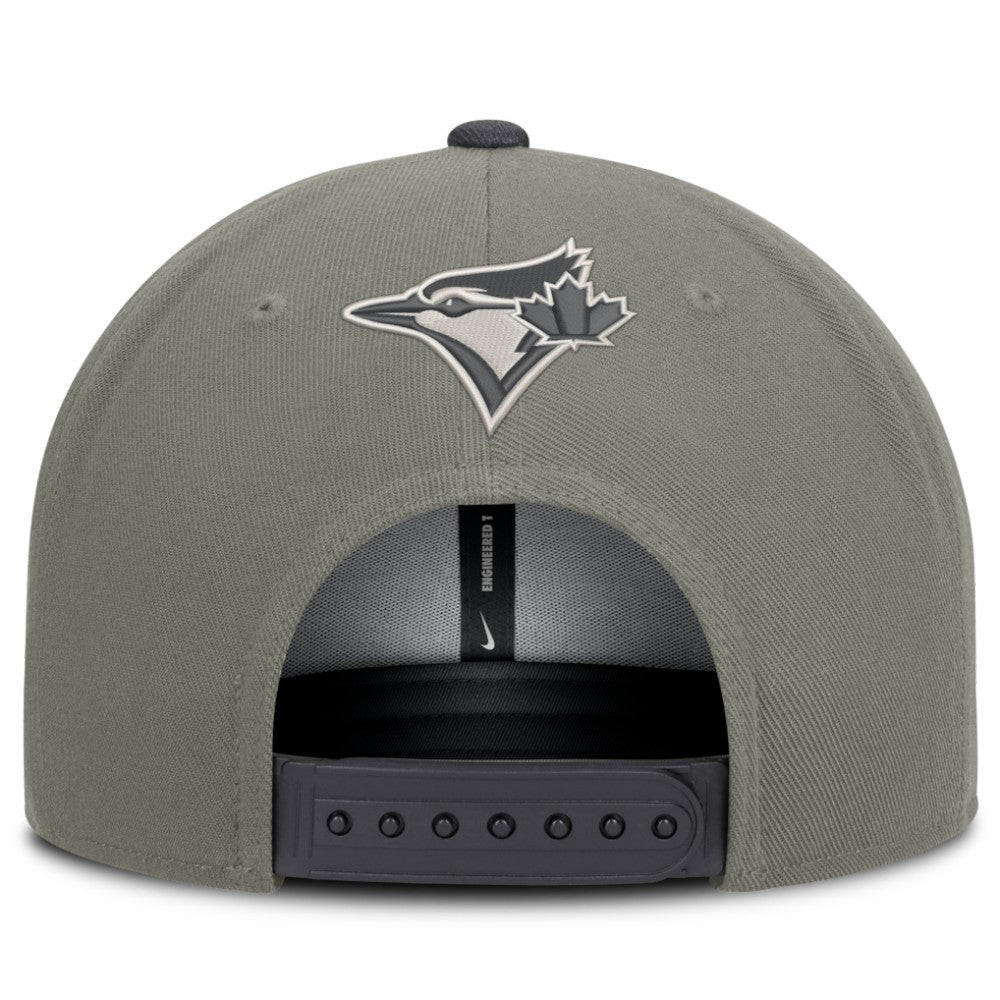 Toronto Blue Jays Nike Pro Dri-FIT Snapback Hat - Olive Hats