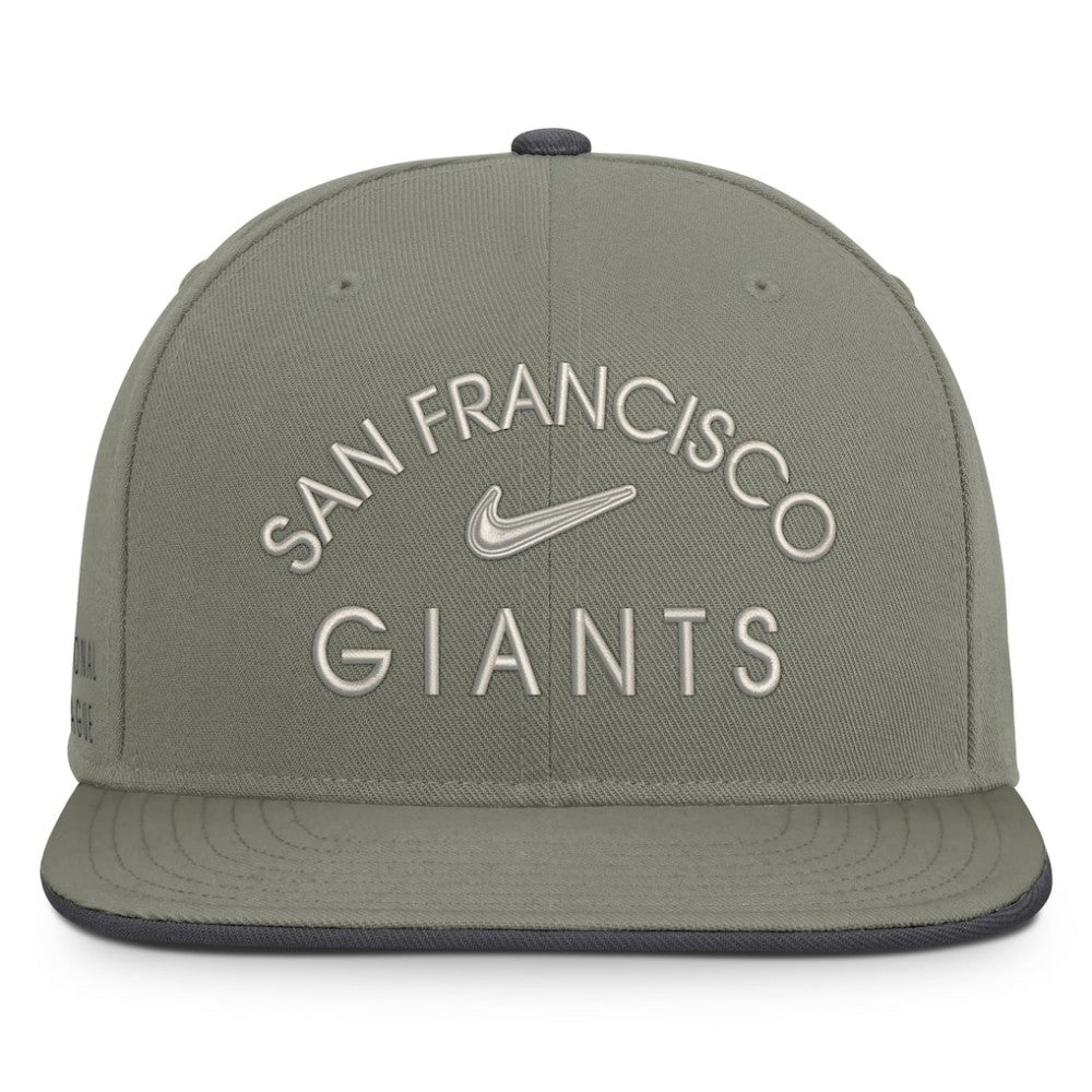 San Francisco Giants Nike Pro Dri-FIT Snapback Hat - Olive Hats