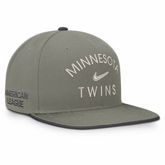 Minnesota Twins Nike Pro Dri-FIT Snapback Hat - Olive Hats