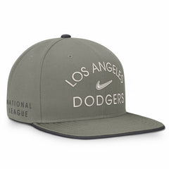 Los Angeles Dodgers Nike Pro Dri-FIT Snapback Hat - Olive Hats
